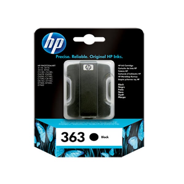 HP 363 Black Ink Cartridge C8721EE