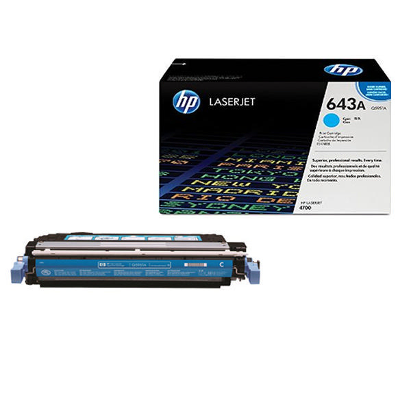 Hp 643a Cyan Colour Laser Toner Cartridge Q5951a