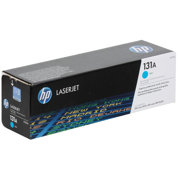 Hp 131a Original Cyan Toner Cartridge Cf211a