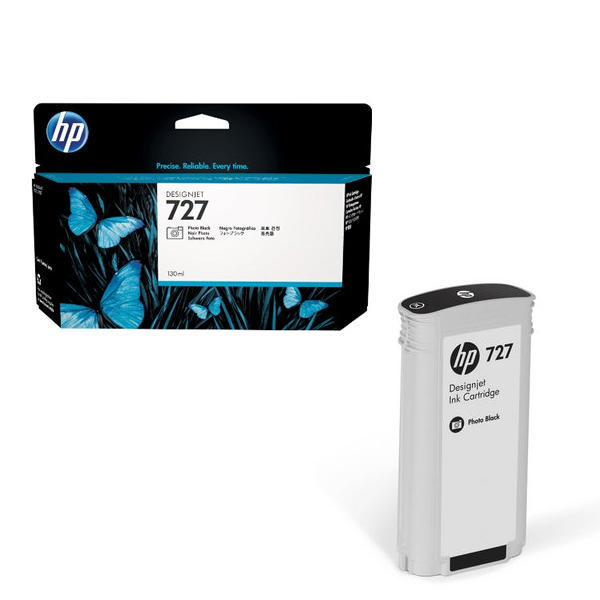 HP 727 Photo Black 130ml Ink Cartridge, B3P23A Printer Ink