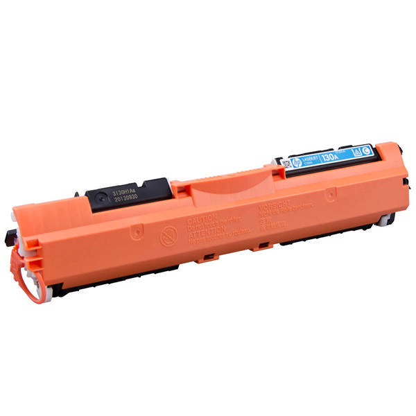 HP 130A Original Cyan Toner Cartridge, CF351A Laser Toner