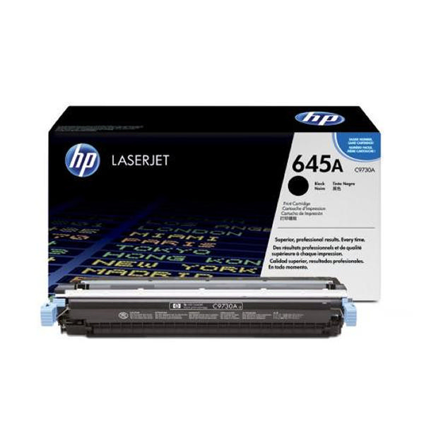 HP 645A Black LaserJet Toner Cartridge | HP C9730A